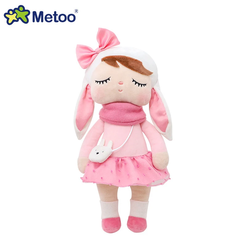 Stuffed Doll Soft Rabbit Toy Kits Baby Girls Plushies Metoo Angela Dolls