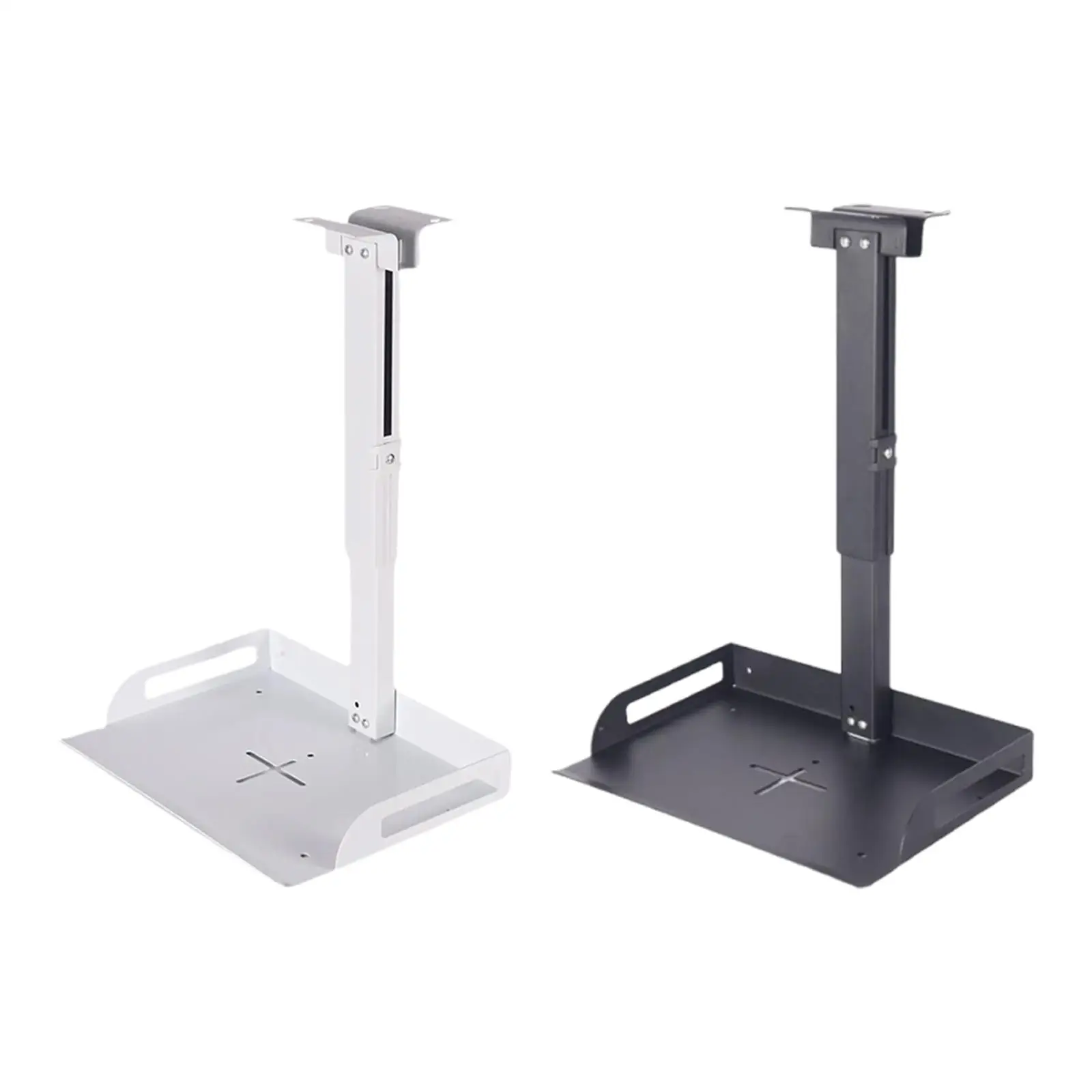 

Потолочное крепление для проектора с полкой, металлическая подставка для проектора, высокая устойчивость, универсальное, регулируемое, для домашнего кинотеатра, отеля