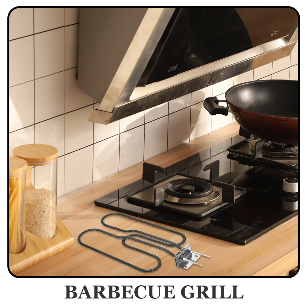 

Grill Heating Element Replacement Electric Heating Wire Compatible 66631 65621 80342 80343 65620 Q140 Q1400 Eu Plug