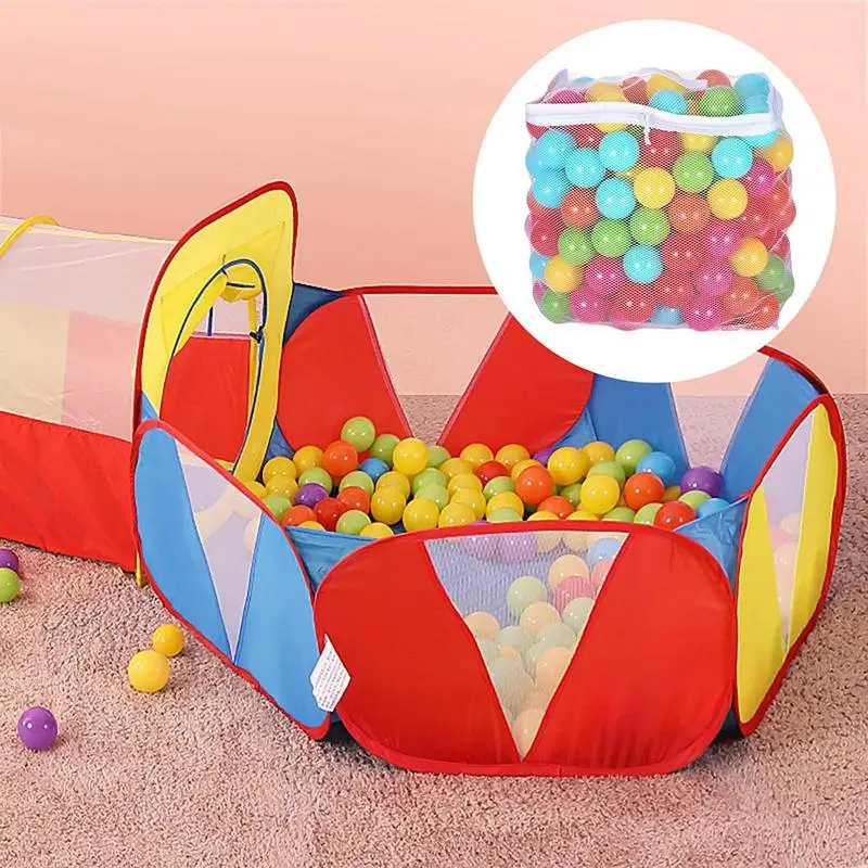 50Pcs Baby Plastic Balls Water Pool Ocean Ball Games for Children Swim Pit Play House Outdoors Sport Ball Tents Baby Toys