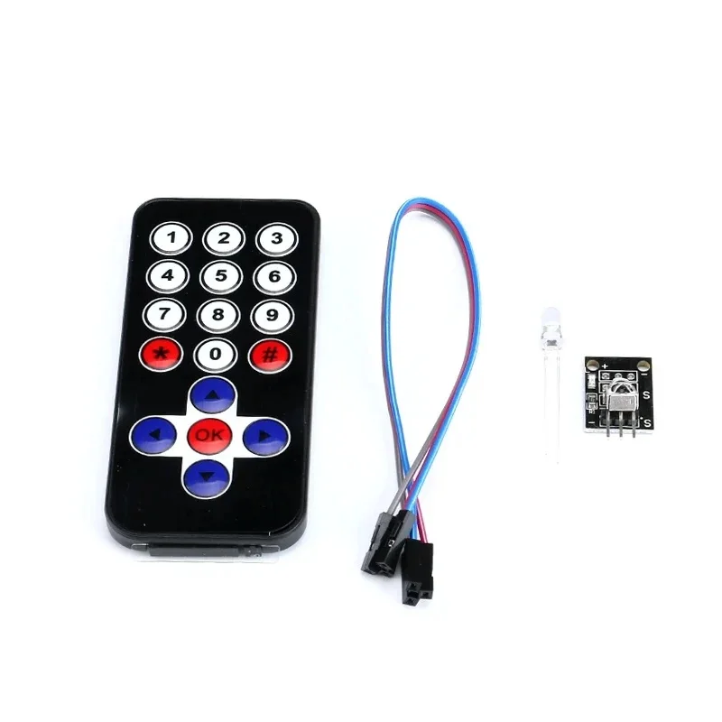 1LOT Infrared IR Wireless Remote Control Module Kits DIY Kit HX1838 For Arduino  Pi