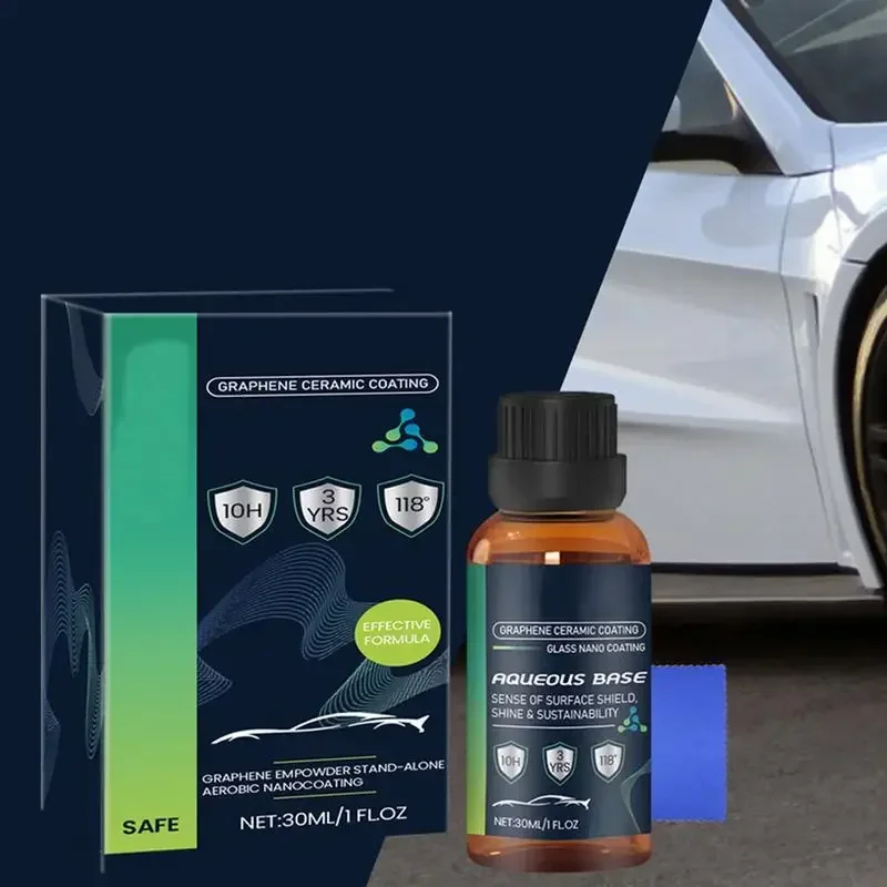 Nano Ceramic Coating For Cars 30ml Multifunctional Car Ceramic Coating Safe Coating Car Paint Scratch Repair Fast-Acting Car