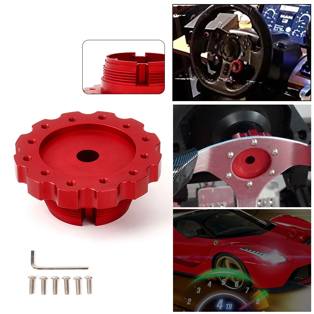 Game Steering Wheel Adapter Racing Car Game Modification Steering Wheel Connection Adapter For PXN V10 QR037