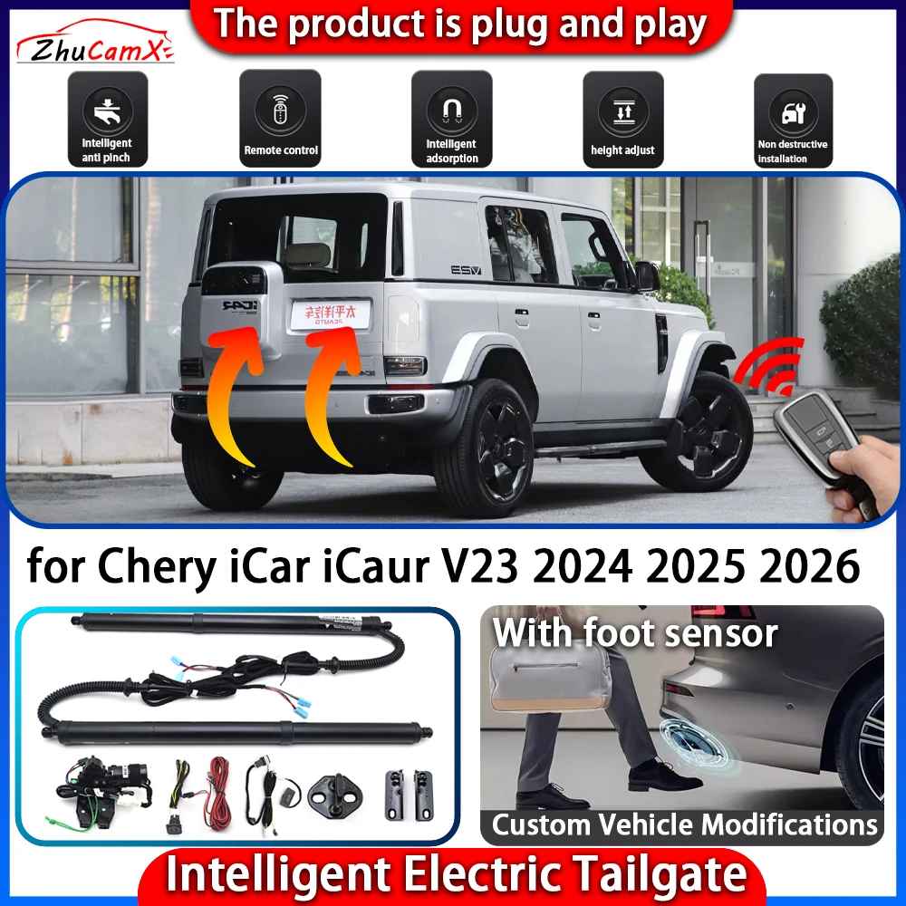 

Smart Powered Tailgate System for Chery iCar iCaur V23 2024 2025 2026 Automatic Intelligent Electric Trunk Lift Control Kit