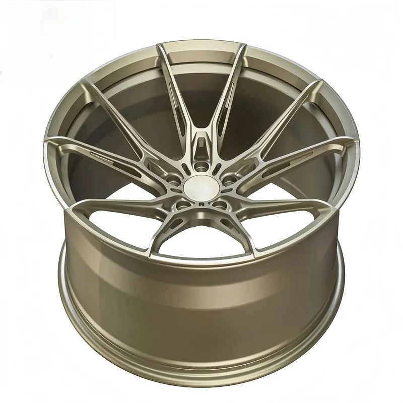 Forged Monoblock Deep Concave Multi Spoke Wheels 18-26 Inch Brushed Face T6061 ET20-45 5x112 5x114.3 5x120