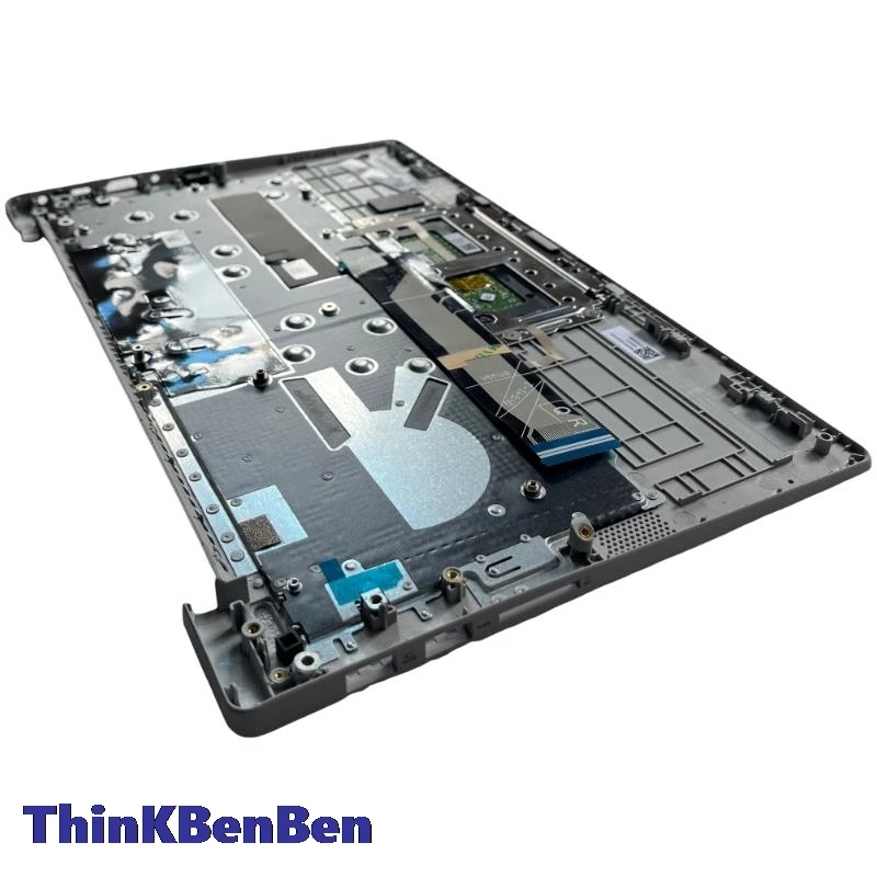 英国英語シルバーキーボード大文字パームレストシェルカバーレノボ Ideapad 5 14 14IIL05 14ARE05 14ALC05 14ITL05 5CB1A13933