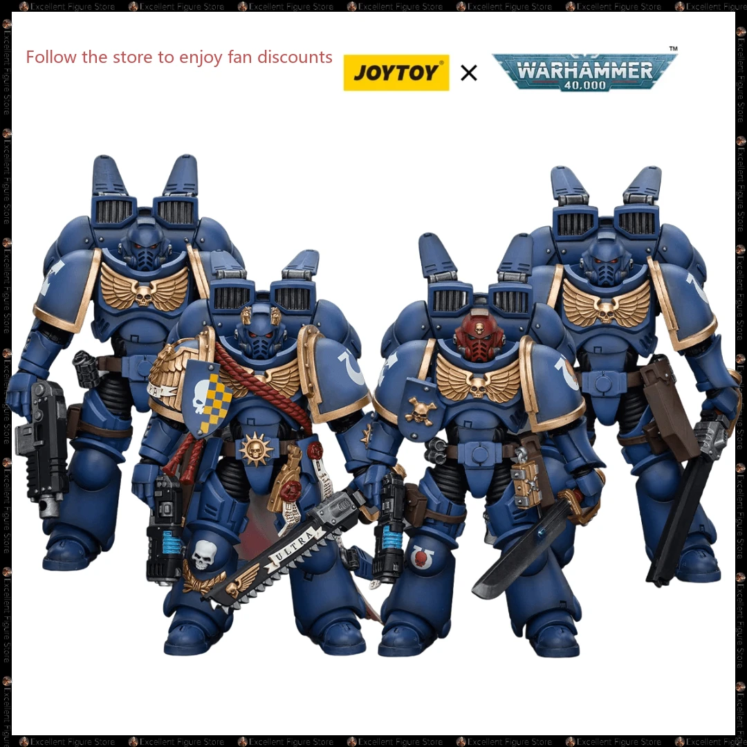 

Pre-sale JOYTOY 1/18 Warhammer 40k Ultramarines Jump Pack Intercessors Anime Perfect Model Action Figures Toys Collection Gifts