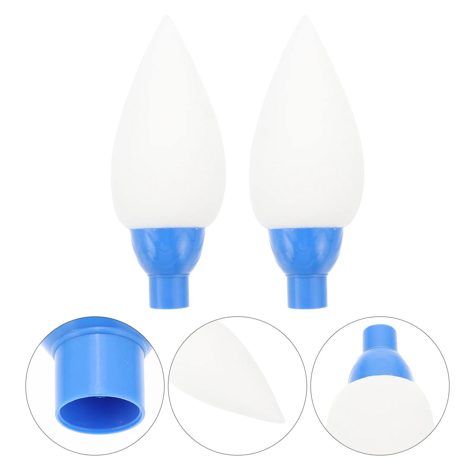 2Pcs Premium Water Writing Brush Head Kids Writing Accessory Lightweight Portable Suitable for Outdoor Park Courtyard Square