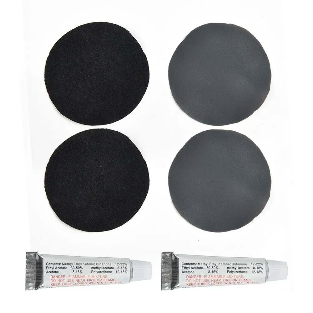 2 Set PVC Inflating Air Bed Boat Sofa Repair-Kit Patches Glue For Air Mattress 4pcs Patches+2pcs Glue Inflating Mat Repair Tools