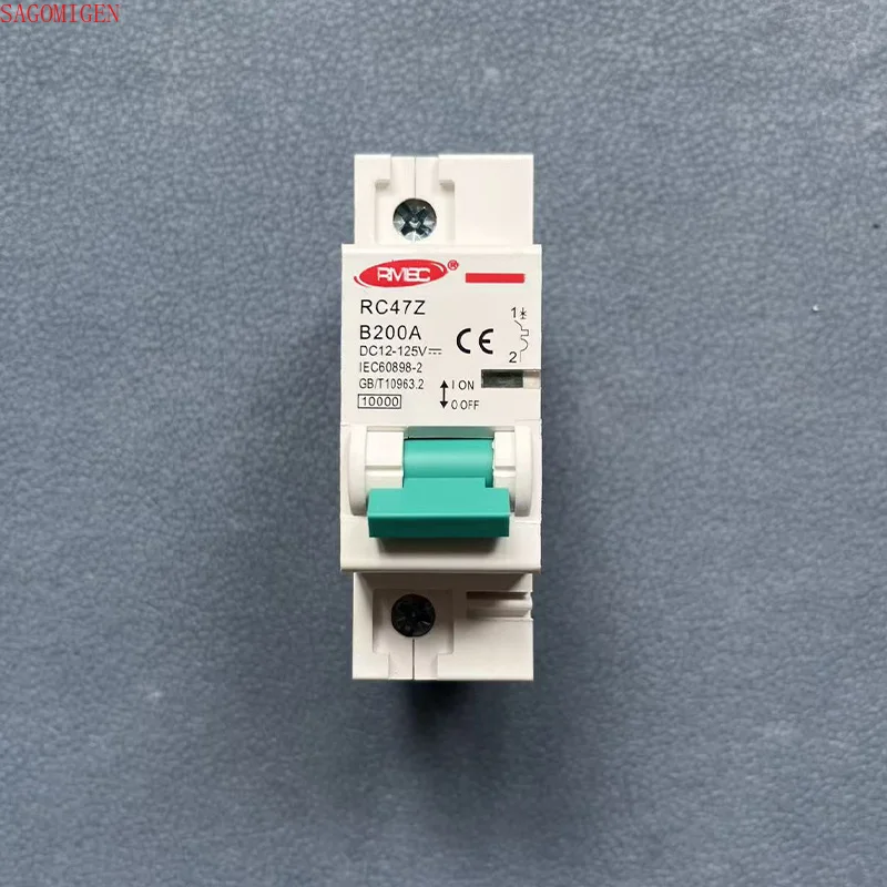 1 Pole Solar System Circuit Breaker Protection Switch 12/24/36/48/ 60/72/84/96V 80-250A RV Yacht Battery Short Circuit Switch