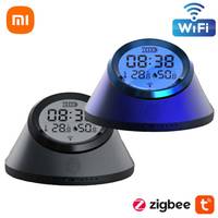 Xiaomi Zigbee Smart Temperature And Humidity Sensor Clock With Screen Backlight Display Smart Home Temperature Humidity Meter