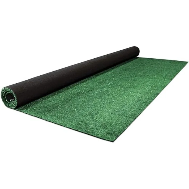 Traseiro artificial ao ar livre com suporte marinho – Jardim Verde 6 pés x 10 pés – Série Spectrum 0,25 polegadas