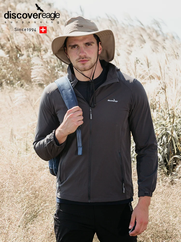 

Откройте для себя Eagle, осенне-зимний тонкий Qui Dry Fitn, мужской спортивный джинт для бега на открытом воздухе, облегающий длинный свеч, застежка-молния