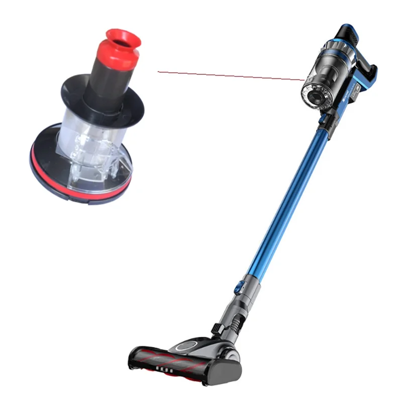 HOT ダストバケットフィルター Proscenic P11/ P10/ P10Pro ハンドヘルドワイヤレス掃除機交換用アタッチメントパーツ-ブラック