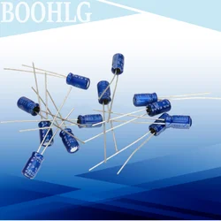 20PCS 10UF 25V capacitor 25V 10UF 4X7 RC2 audio blue robe
