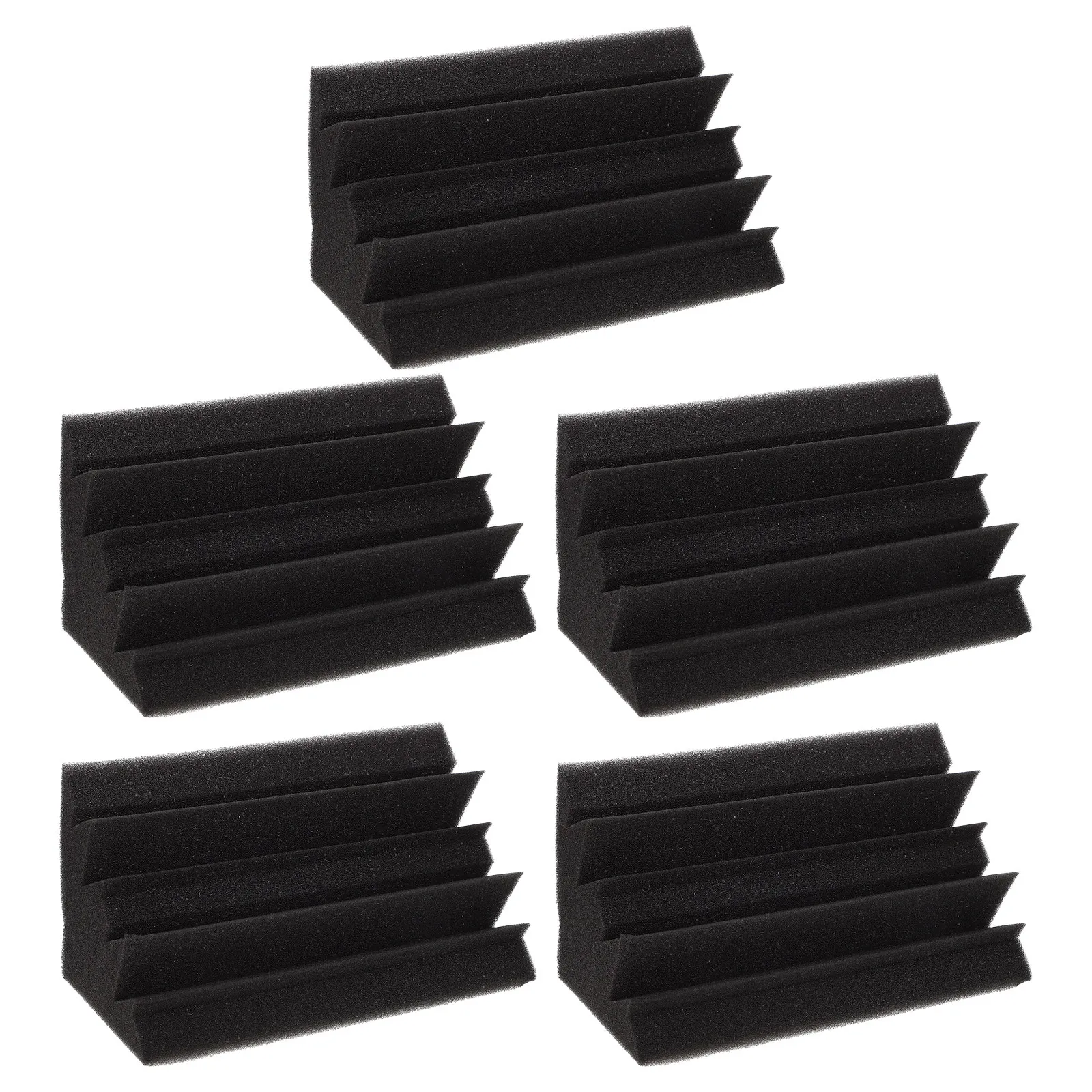 5 Pcs Sound Absorbing Foams Soundproofing Material Sound-absorbing Absorber Panel Acoustic Insulation