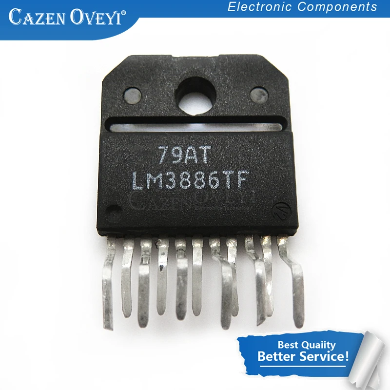 1pcs/lot LM3886T LM3886TF LM3886 ZIP-11 In Stock