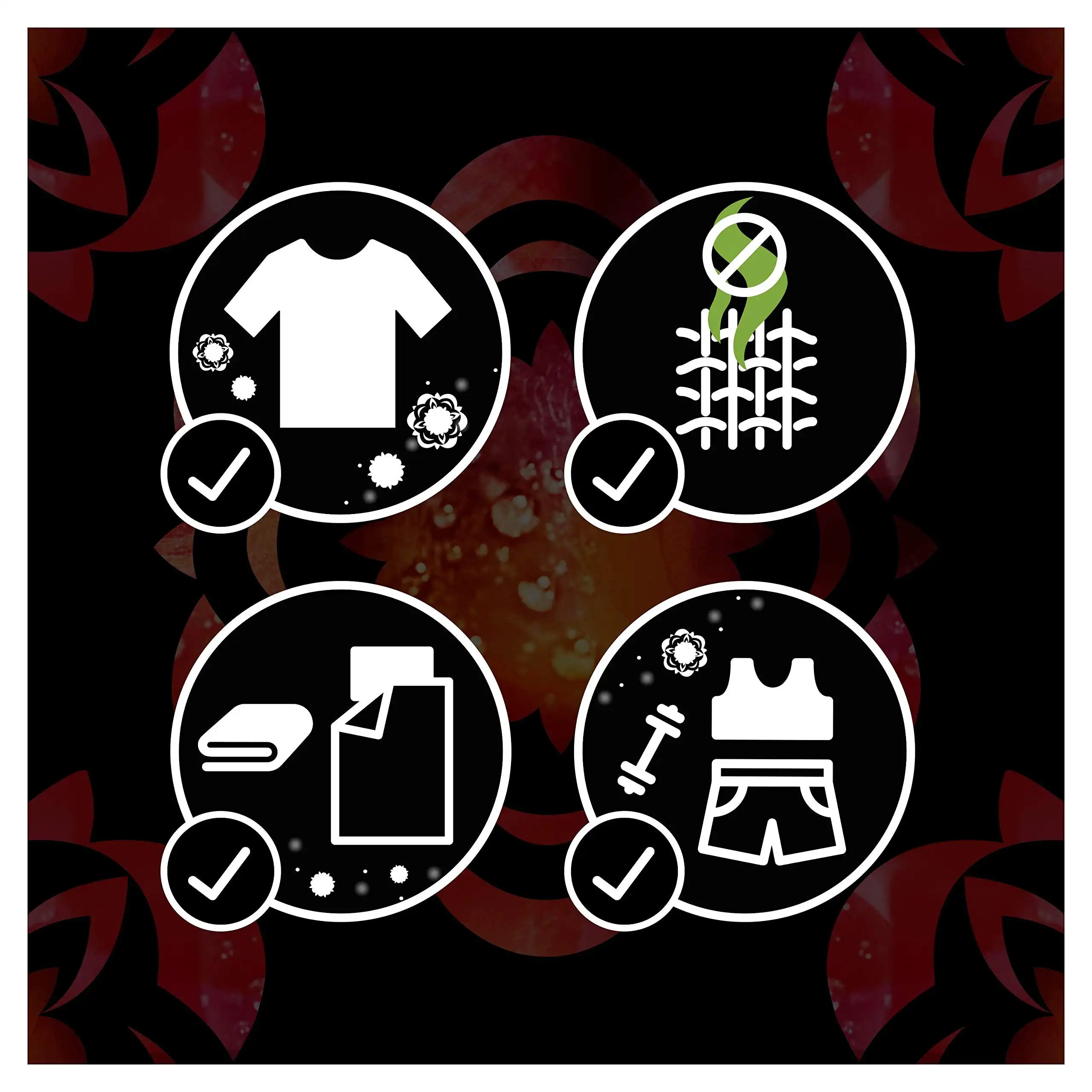 لينور، عطر ملابس لا توقف لؤلؤي، 90 عطر ربيعي مغسول، قطعة واحدة (عبوة من 6 قطع)