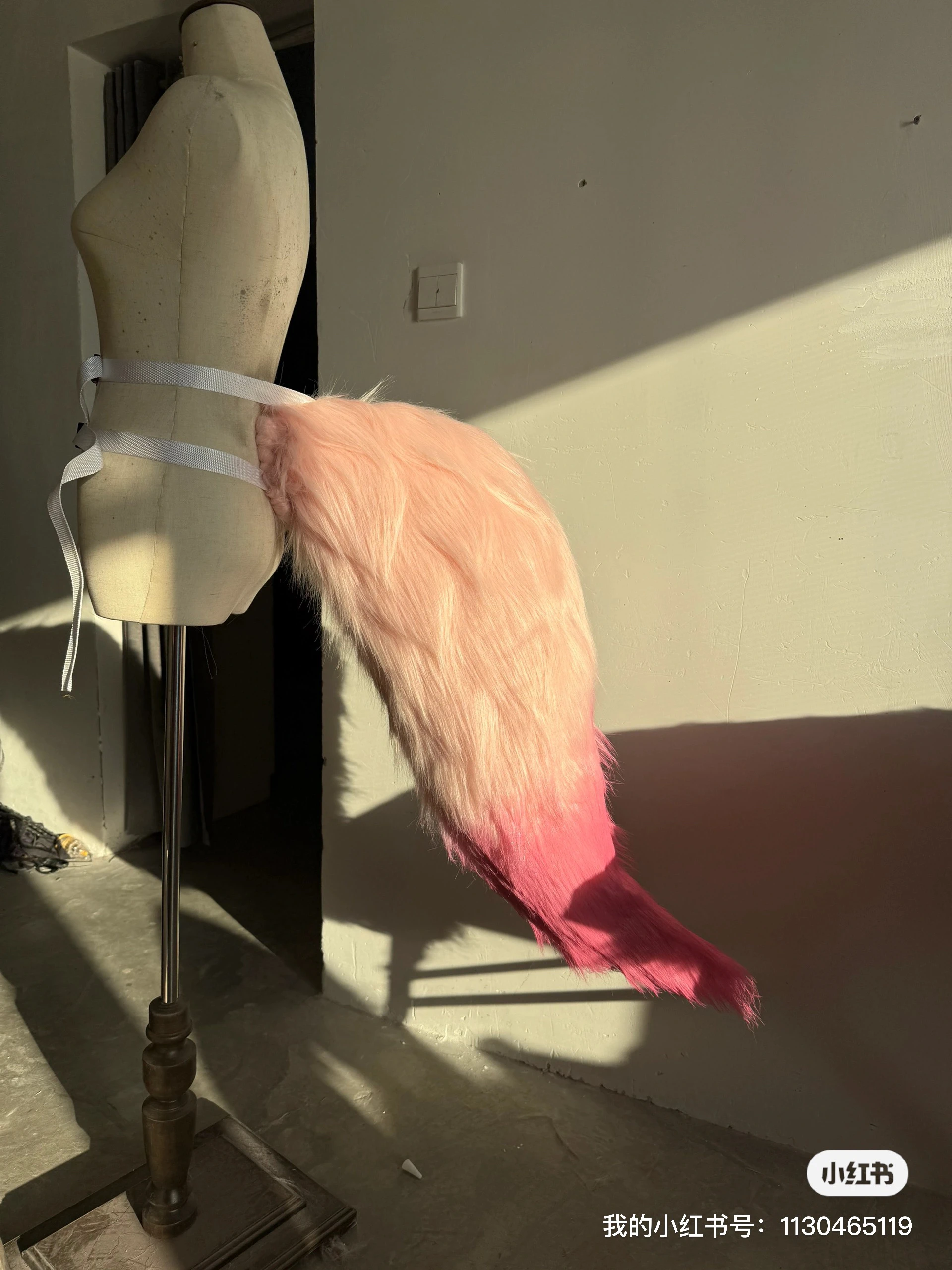 Game Honkai：Star Rail Jiao qiu Fox Tail Prop Cosplay Replica Props Decoration Character Accessories for Christmas Halloween