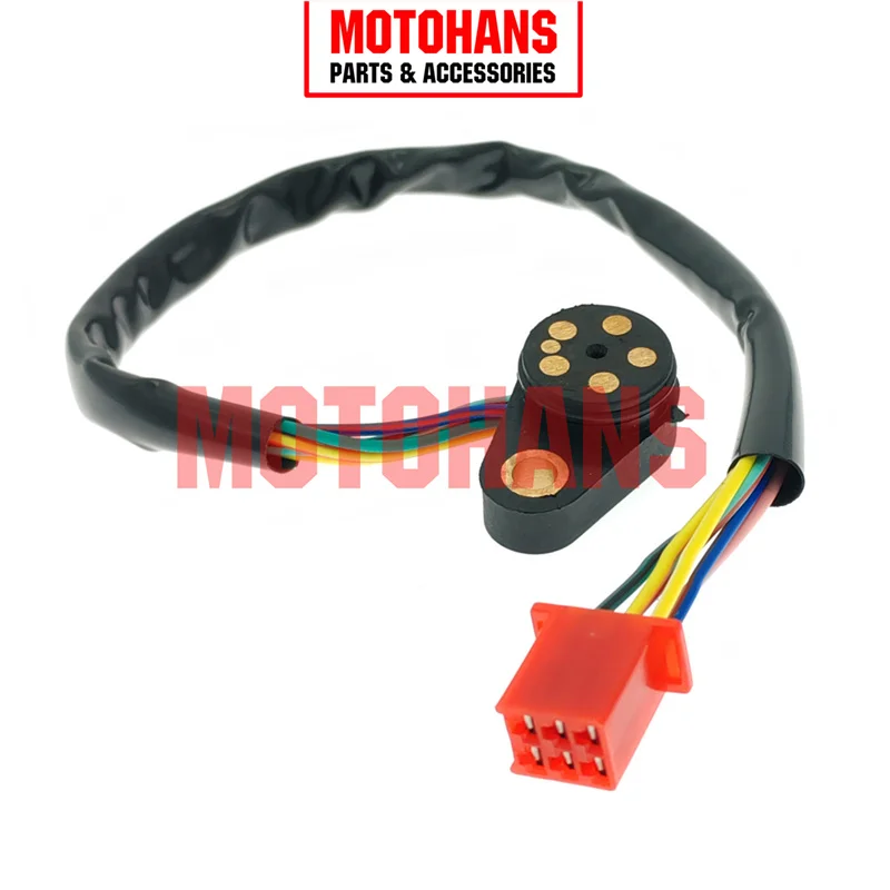 BX16010043 GEAR DISPLAY WIRE 5 GEARS 6 FEMALE PLUG MOTORCYCLE ACCESSORIES FOR HONDA CG125 CG150 ZANELLA RX150 FT125