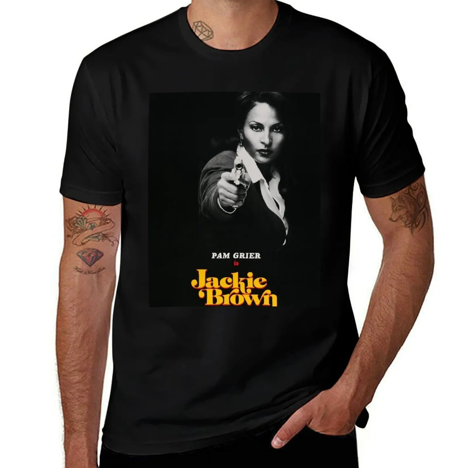 

Bridget Fonda Jackie Brown T-Shirt t shirts for man pack white graphic t shirts for man t shirts cotton 100% T-Shirt