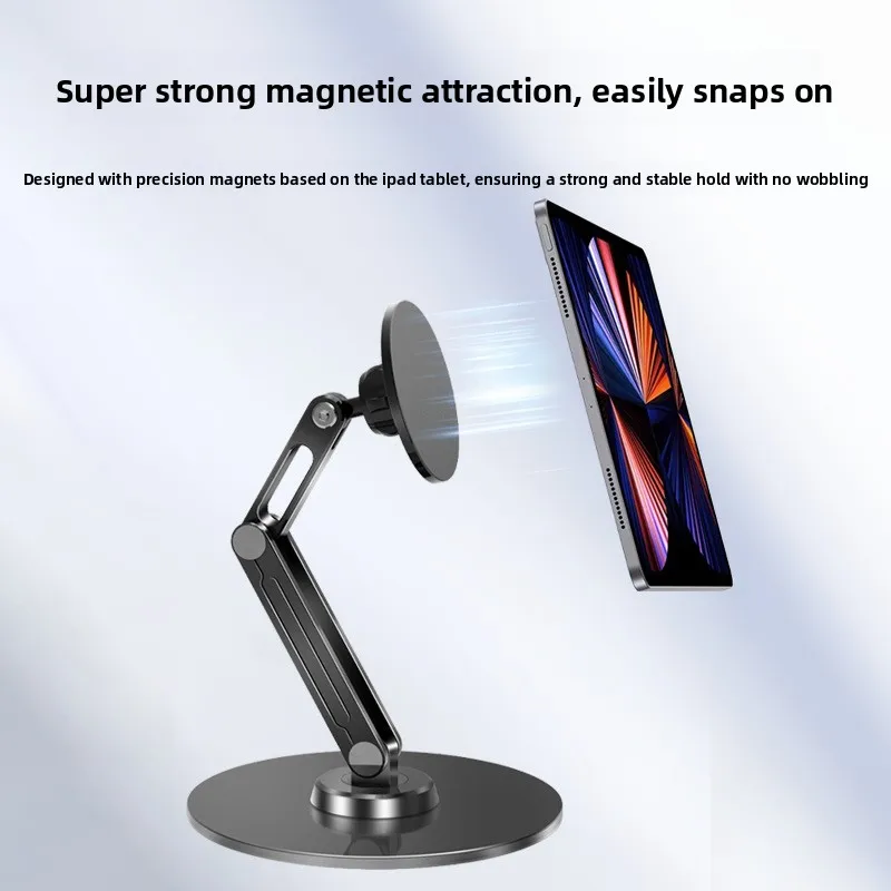 Metal Magnetic Tablet Stand Holder Pad Folddable Tablet Holder Suitable for Mobile Phones and Tablets Mobile Phone Accessories