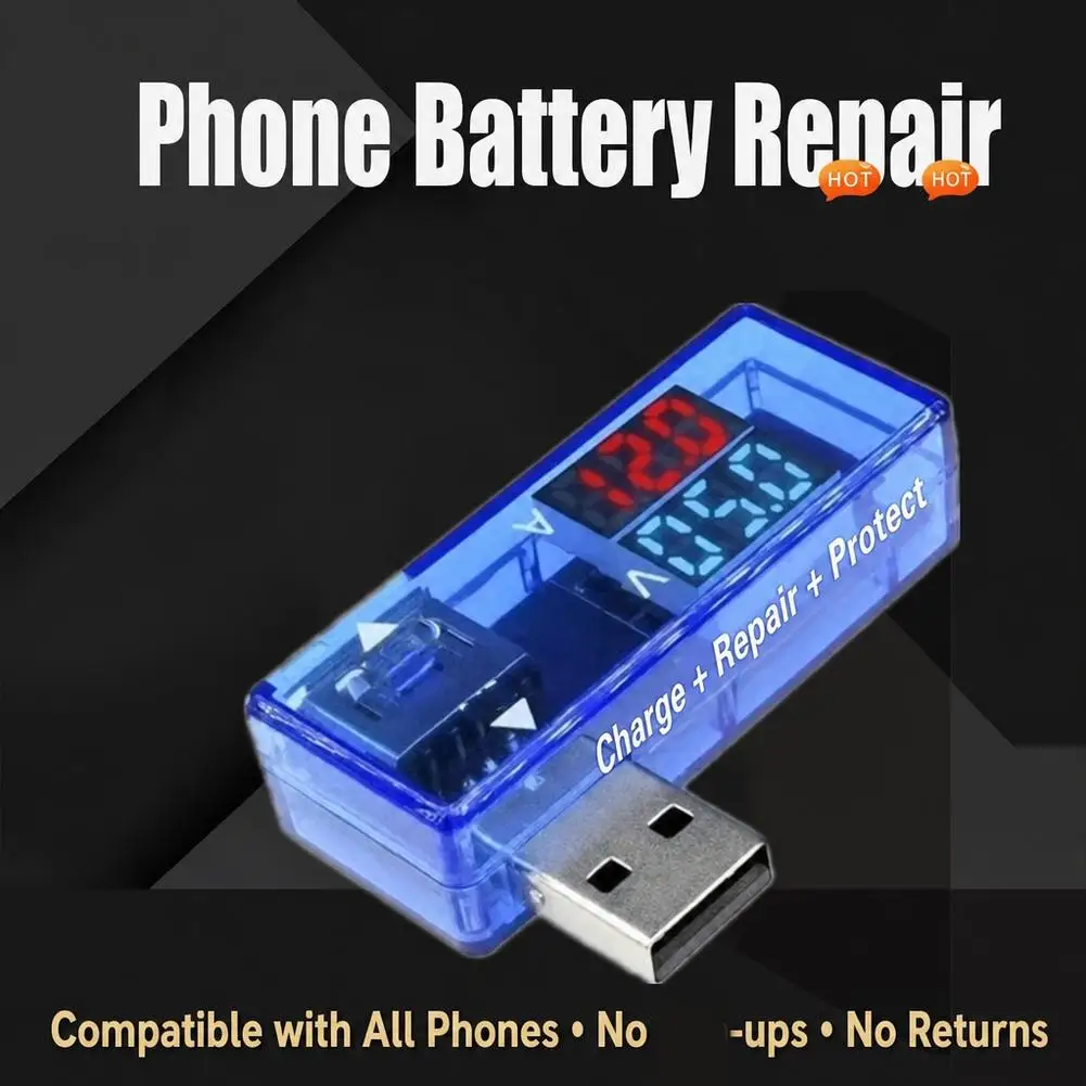 3 In 1 LCD Digital USB Voltmeter Ammeter 5V 12V DC Car Phone Voltage Current Volt Ampere Power Capacity Charger Detector Monitor