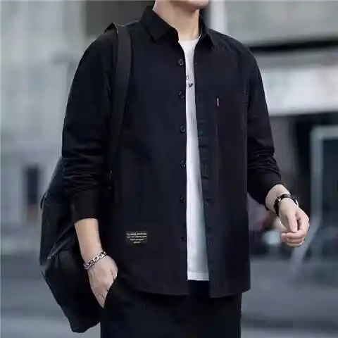 

Мужская повседневная одежда Long Sve irt с защитой от солнца, легкая весенне-осенне-летняя рабочая одежда, устойчивая к грязи и ношению верхняя одежда