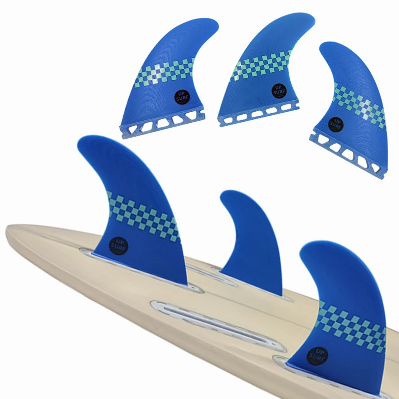 

M Tri Fins UPSURF FUTURE Fins Fiberglass Core Surfboard Fins Single Tabs Thruster G5 Surf Fins For Shortboard,Funboard Quilhas