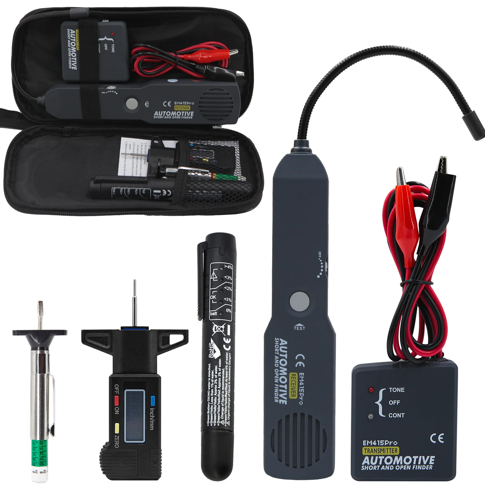 Best Car Automotive Short & Open Finder Car Short Circuit Detector Car Repair Tool detector Track the cables or wires