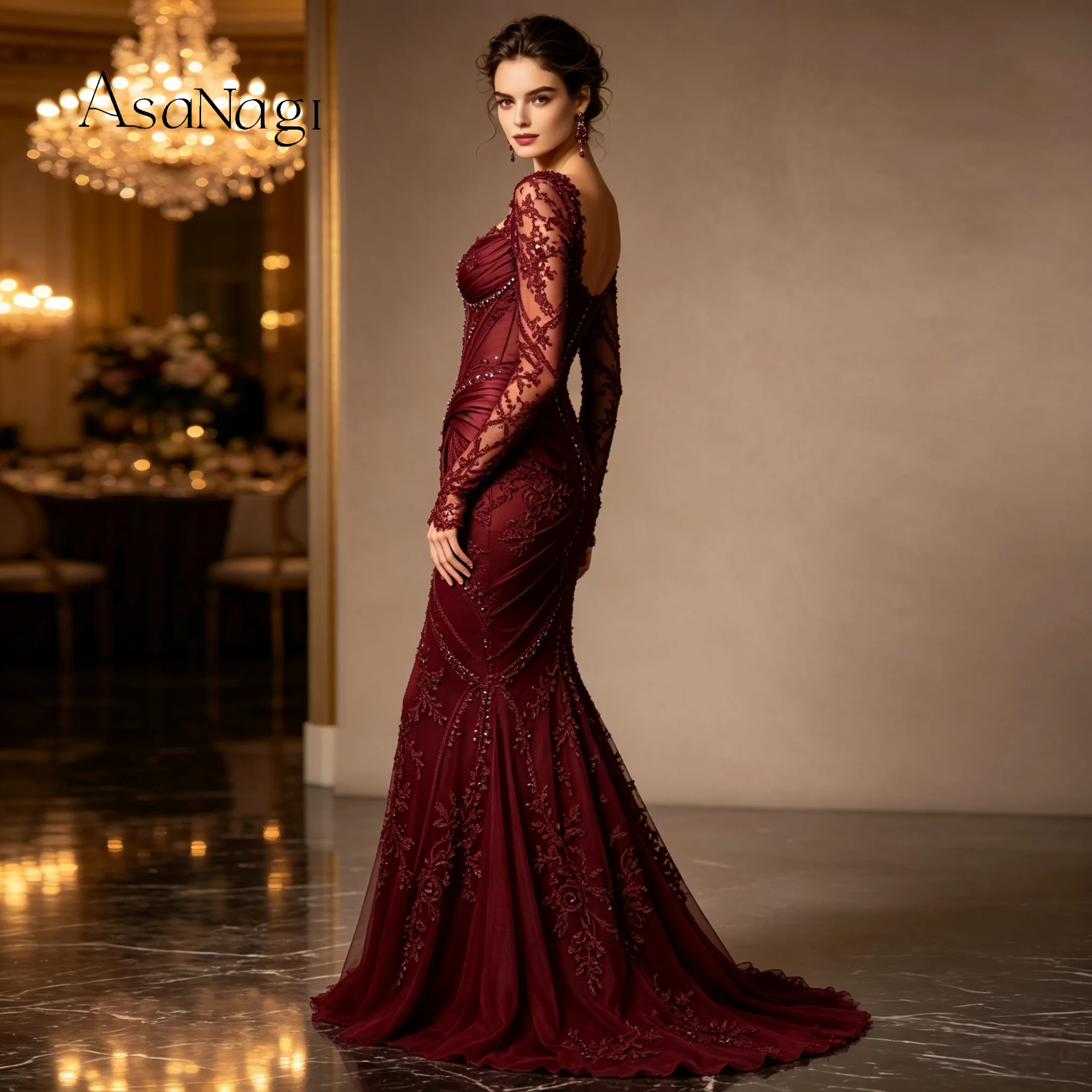 Vestido de noche de encaje con - Lace Dress reseña y precio