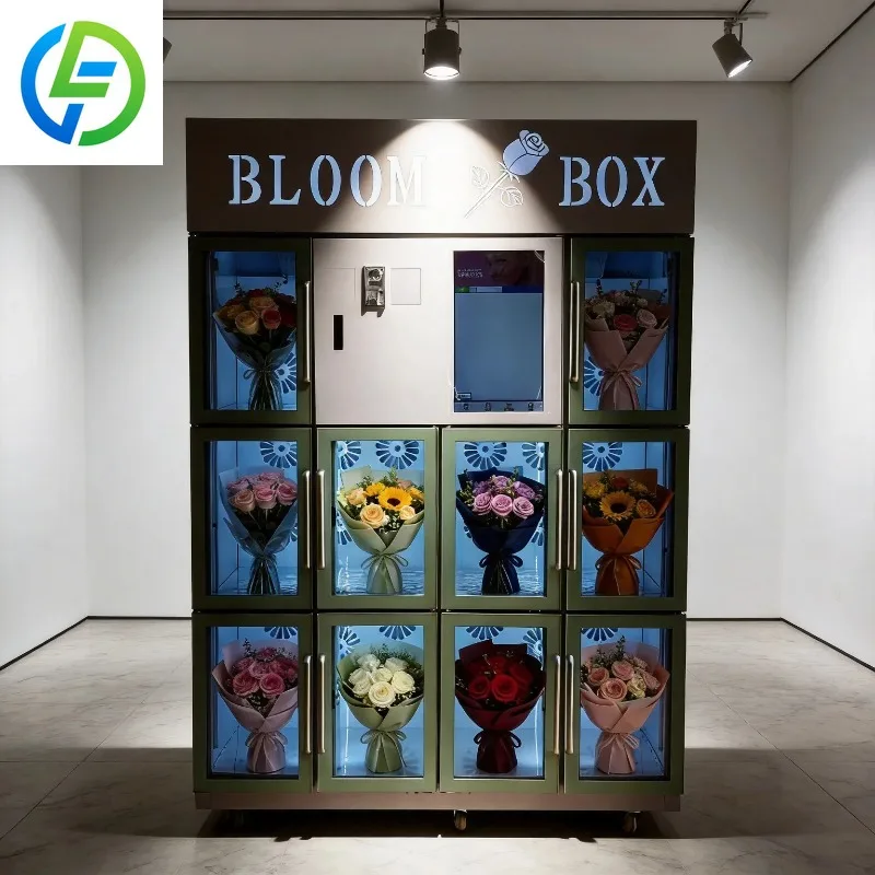 FL Customized Wholesale Discount Sales Commercial Flower Vending Machine Touch Screen Vending Machines