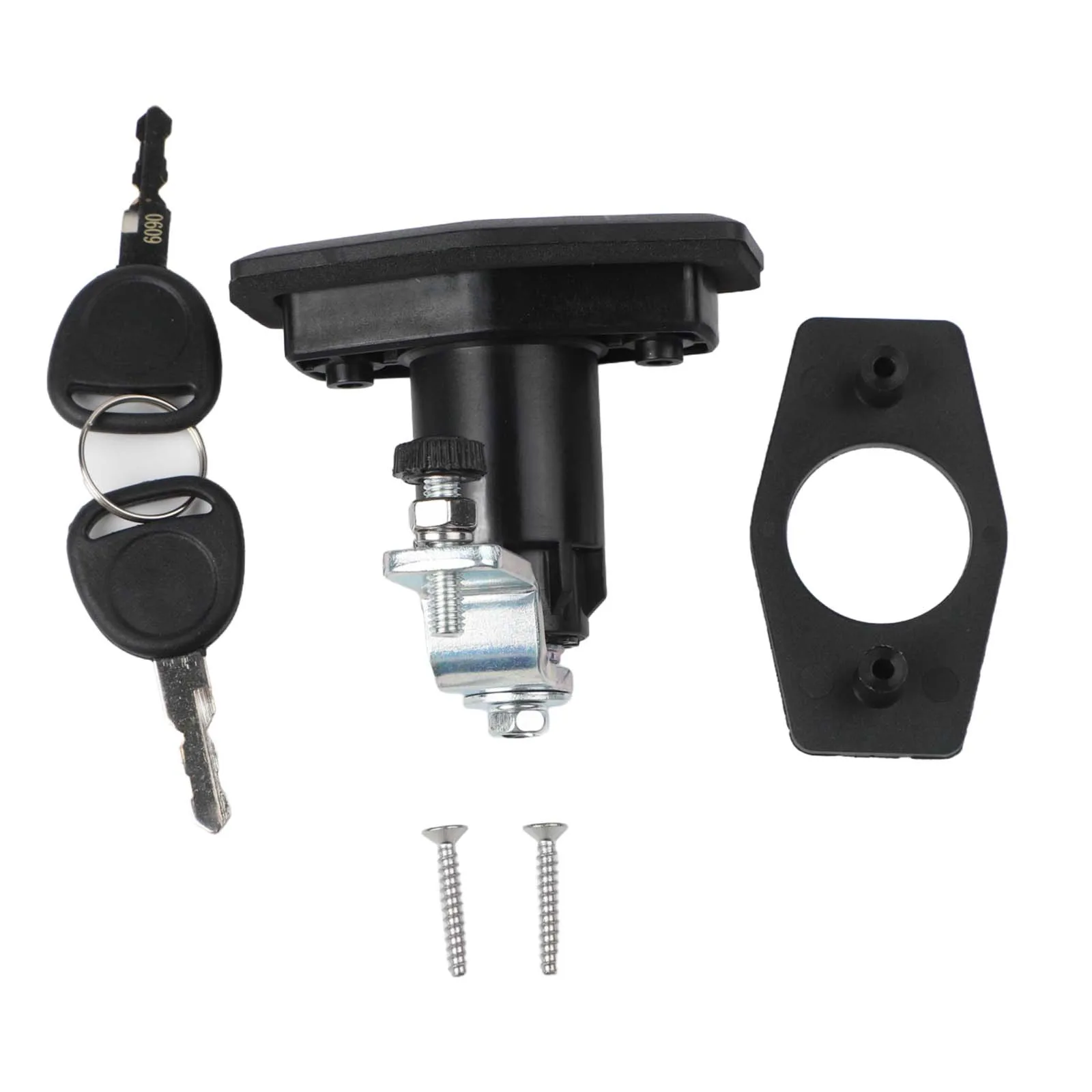 

Замок с двумя ключами, замок для шкафа, кемпинга, подходит для дверей толщиной 27-50 мм, дверной замок для кемпера, удобные запасные ключи, простая установка