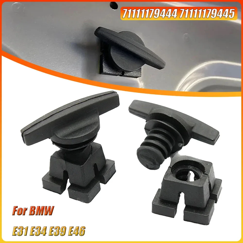 Trunk Seal Screw Thread Buckle 71111179444 71111179445 For BMW 3 Series E46 5 Series E39/E60 7 Series F01/F02 Car Exterior Parts