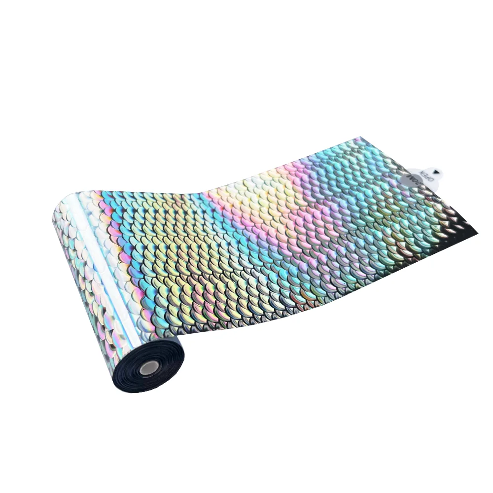 

10/15/20 метров, большая рыбья чешуя, фольга, горячее тиснение, рыболовные аксессуары, голограмма, голографическая пленка, твердые приманки, джиг-ложка, приманки