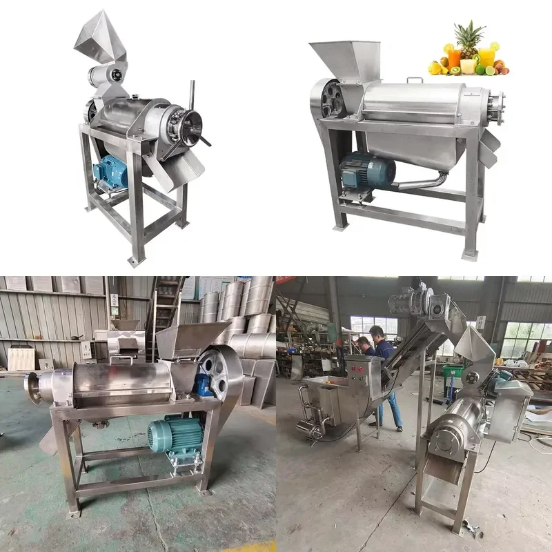 Stainless Steel Juicer Industrial Juice Extractor for Commercial Use Heavy Duty Fruit Vegetable Press Machine High Efficiency