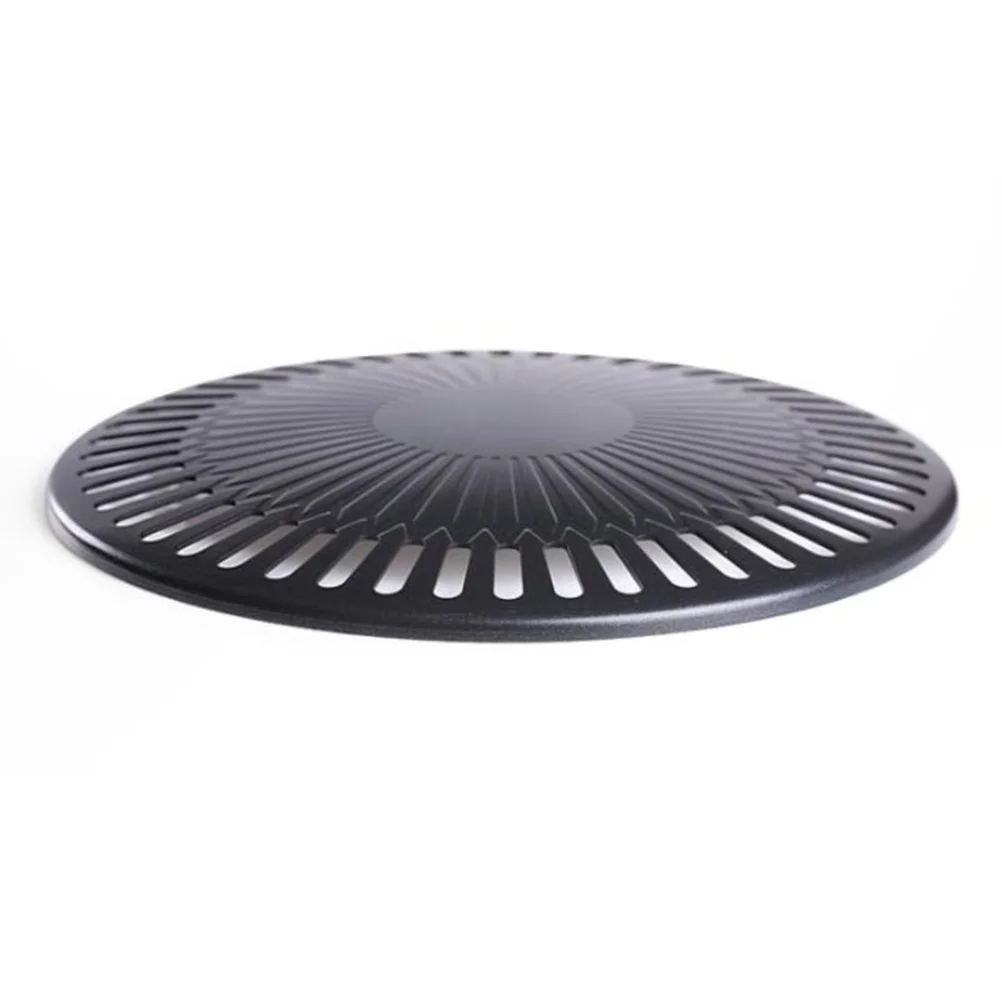 

2 set Portable Bbq Grill Plate Non-Stick Iron Baking Tray For Outdoor Camping Backyard Barbecue Lightweight Cooking Gear