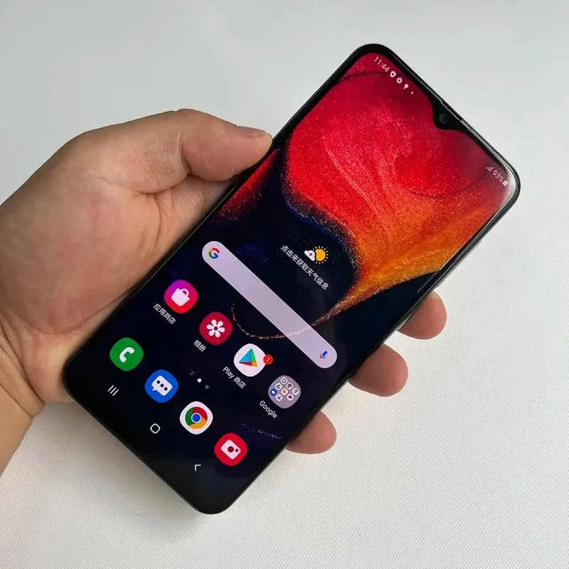 Samsung Galaxy A50 A505F 4G Mobile Phone 4GB RAM 64GB ROM 6.4" 25MP+8MP+5MP Original Android Refurbished CellPhone