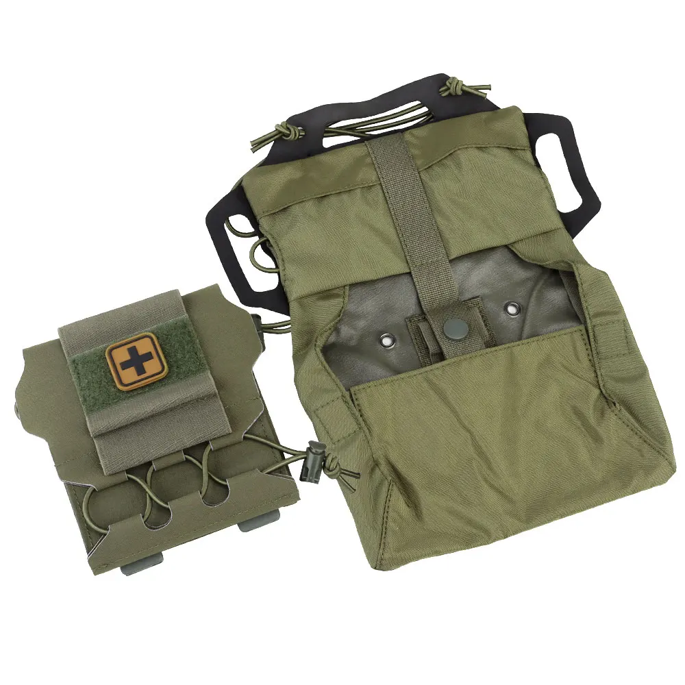 Rapid Deployment First-aid Kit,Tactical MOLLE Medical Pouch/IFAK Kit,Outdoor Hunting Camping&Travel Emergency Survival Care Pack