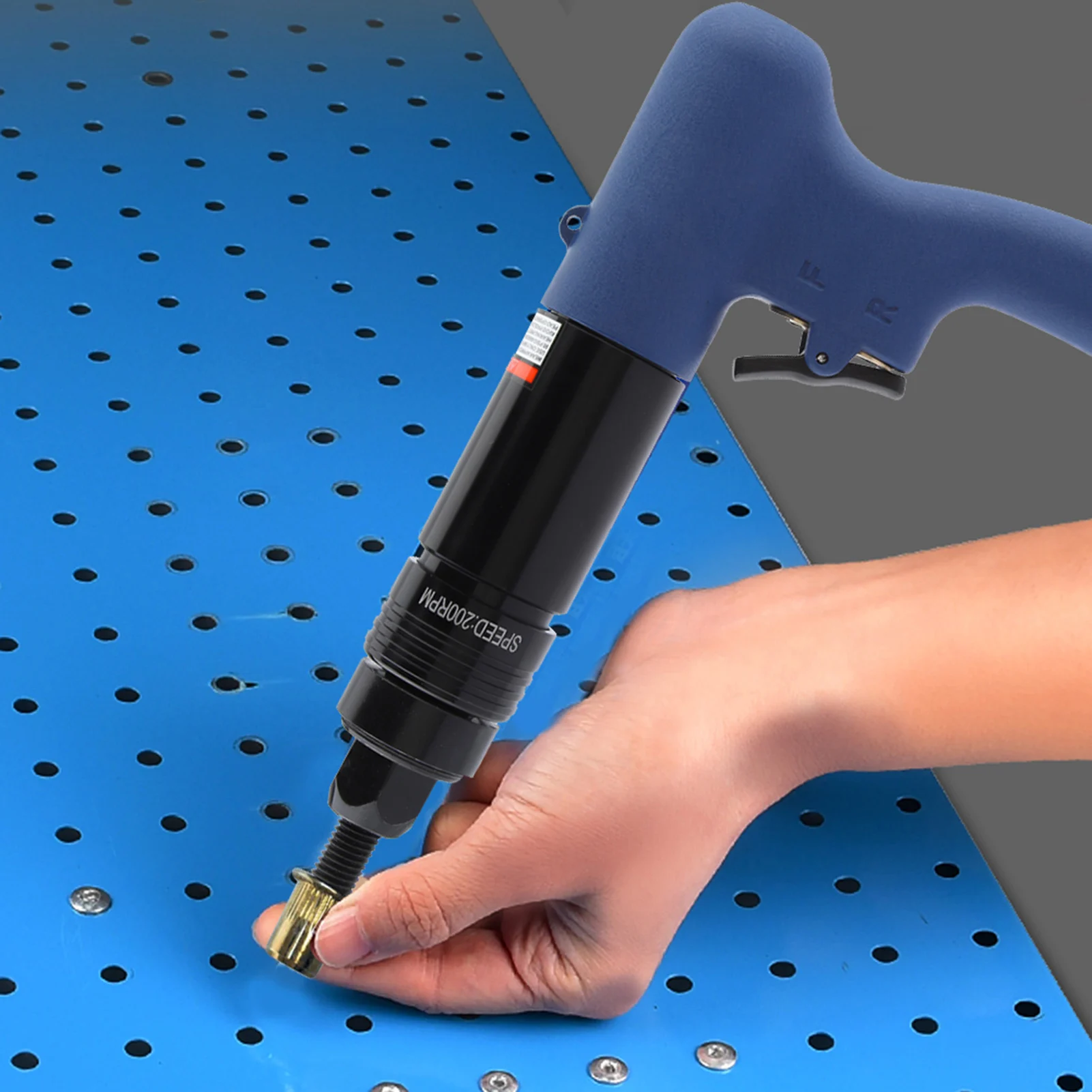 

Пневматический пистолет для заклепок Пневматический пистолет для заклепок Пистолет для заклепок Пневматический заклепочник Воздушный пистолет для заклепок Гайка Пистолет для заклепок Пневматический клепальный инструмент M10