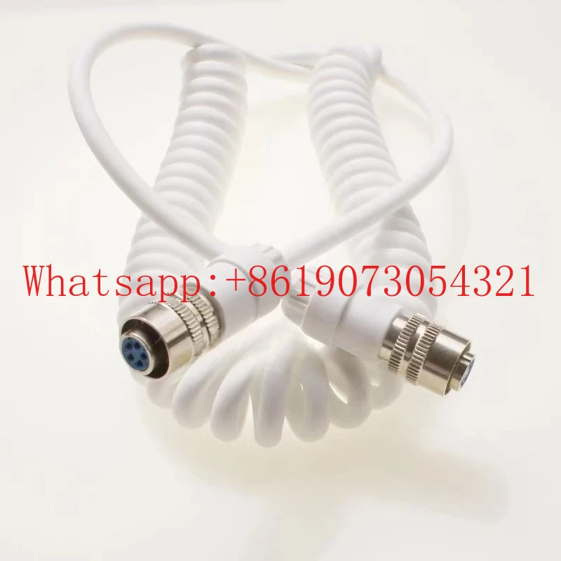 

Провод ручки стоматологического эндоскопа, провод для передачи данных, телефонный провод со спиральной трубкой, женский пружинный провод с 5 отверстиями, материал аксессуаров для полости рта