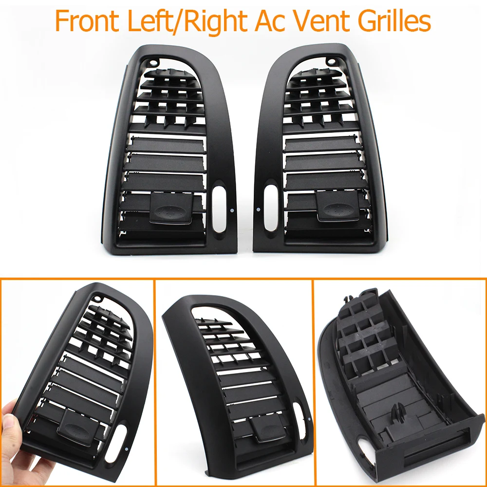 Interior Car Dashboard Central Left Right Air Conditioner Ac Vent Grille Cover For Mercedes Benz Vito Viano W636 W639 2004-2015