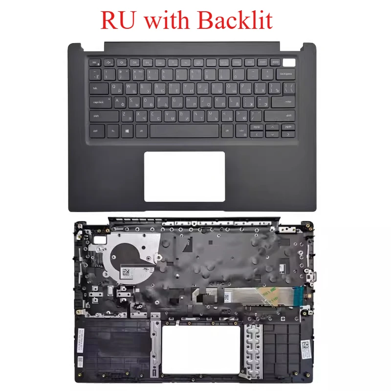 New For Latitude 3410 E3410 Laptop Integrated US/RU/BR/LA keyboard palm rest cover/Backlight free integrated keyboard 00MC2P