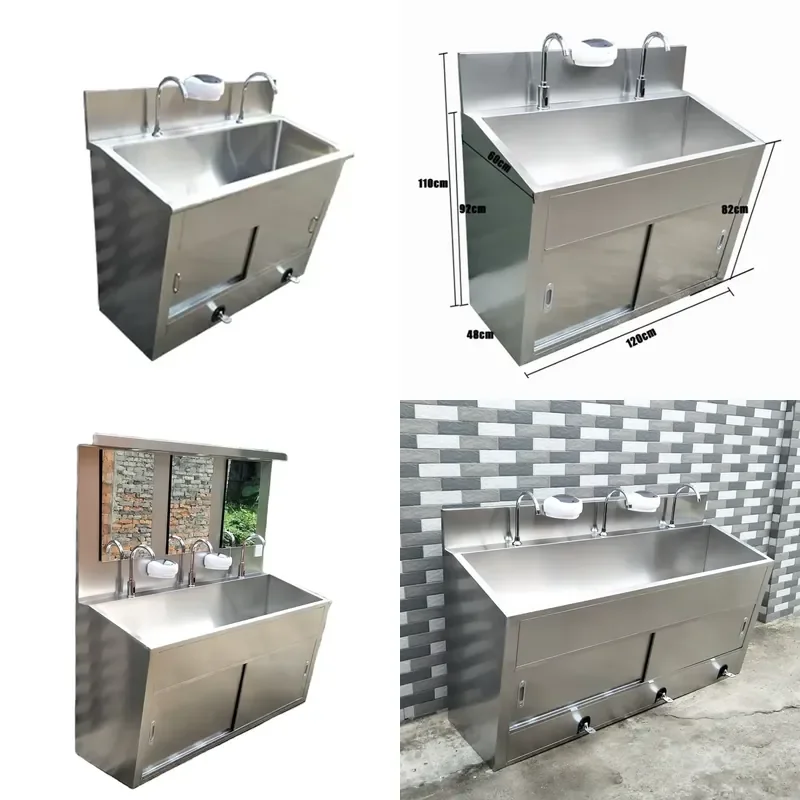 26 Stainless Steel Hospital Furniture-Operating Room Washing Sink for Medical Purposes