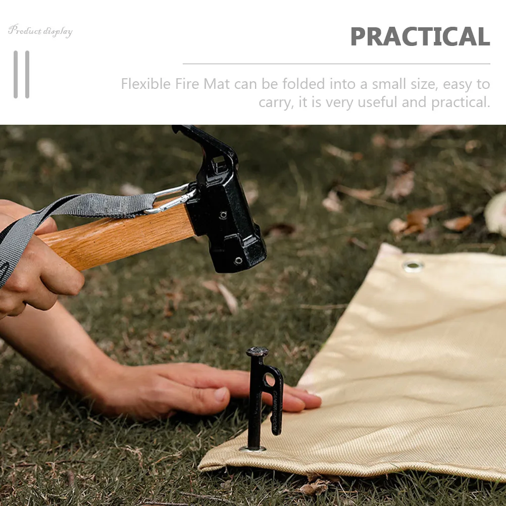 Портативное огнезащитное одеяло из стекловолокна