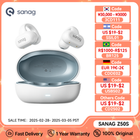 Sanag Z50s Open Ear Air Conduction TWS Earphone Bluetooth Wireless Headphone Panoramic Sound Sports Waterproof Ear Clip Earbuds