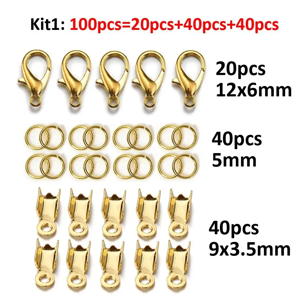 100pcs Jewelry Making Kit Components for DIY