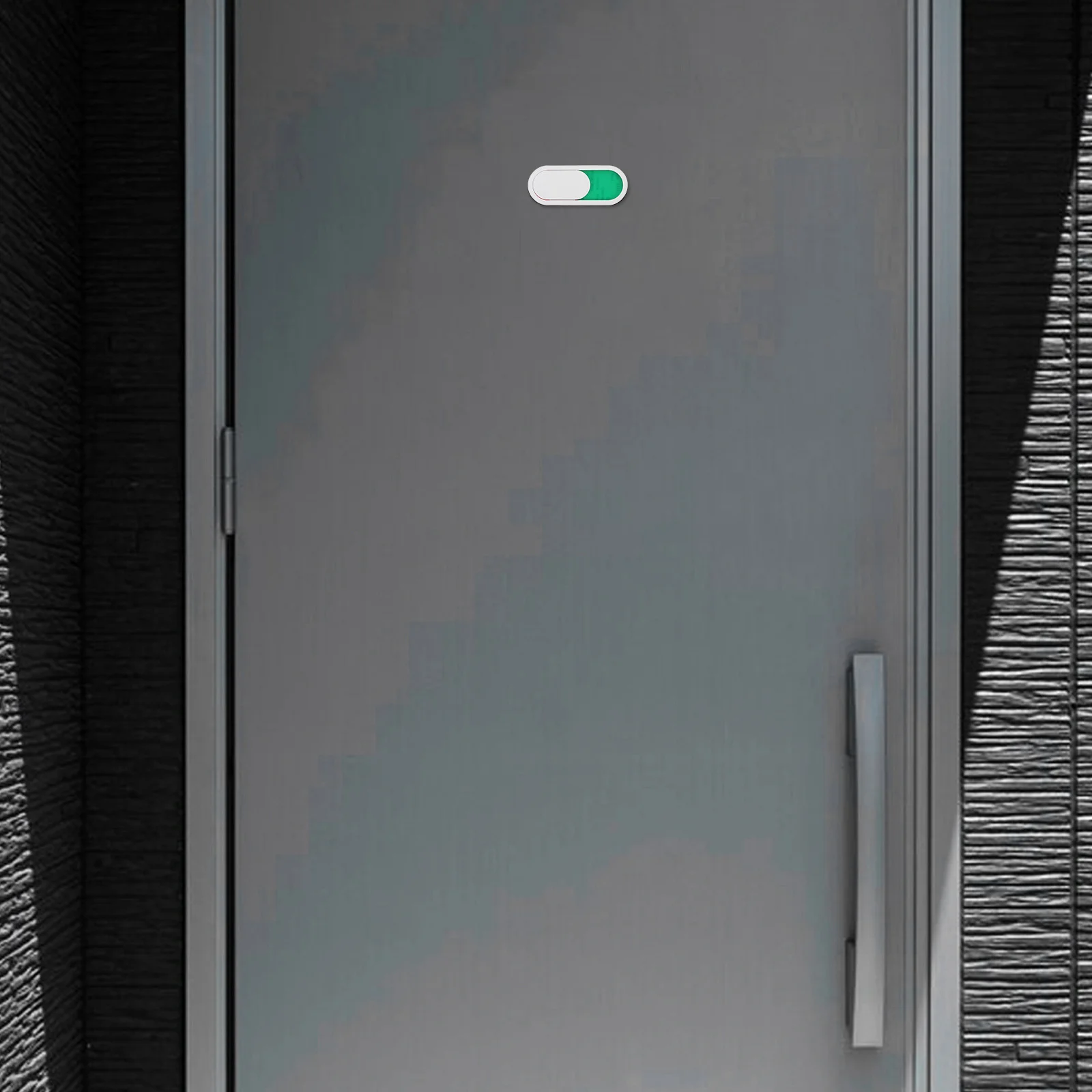 5 قطع من مؤشر حالة اللافتة المغلقة لباب مكتب الحمام يستخدم علامة الخصوصية الشريحة مع عرض الحالة الواضحة #4