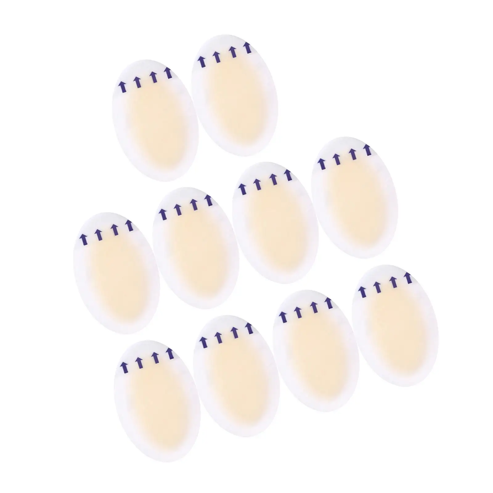 10x Gel Shoes Stickers, Heel Sticker Heel pad patch Protection Self Adhesive for