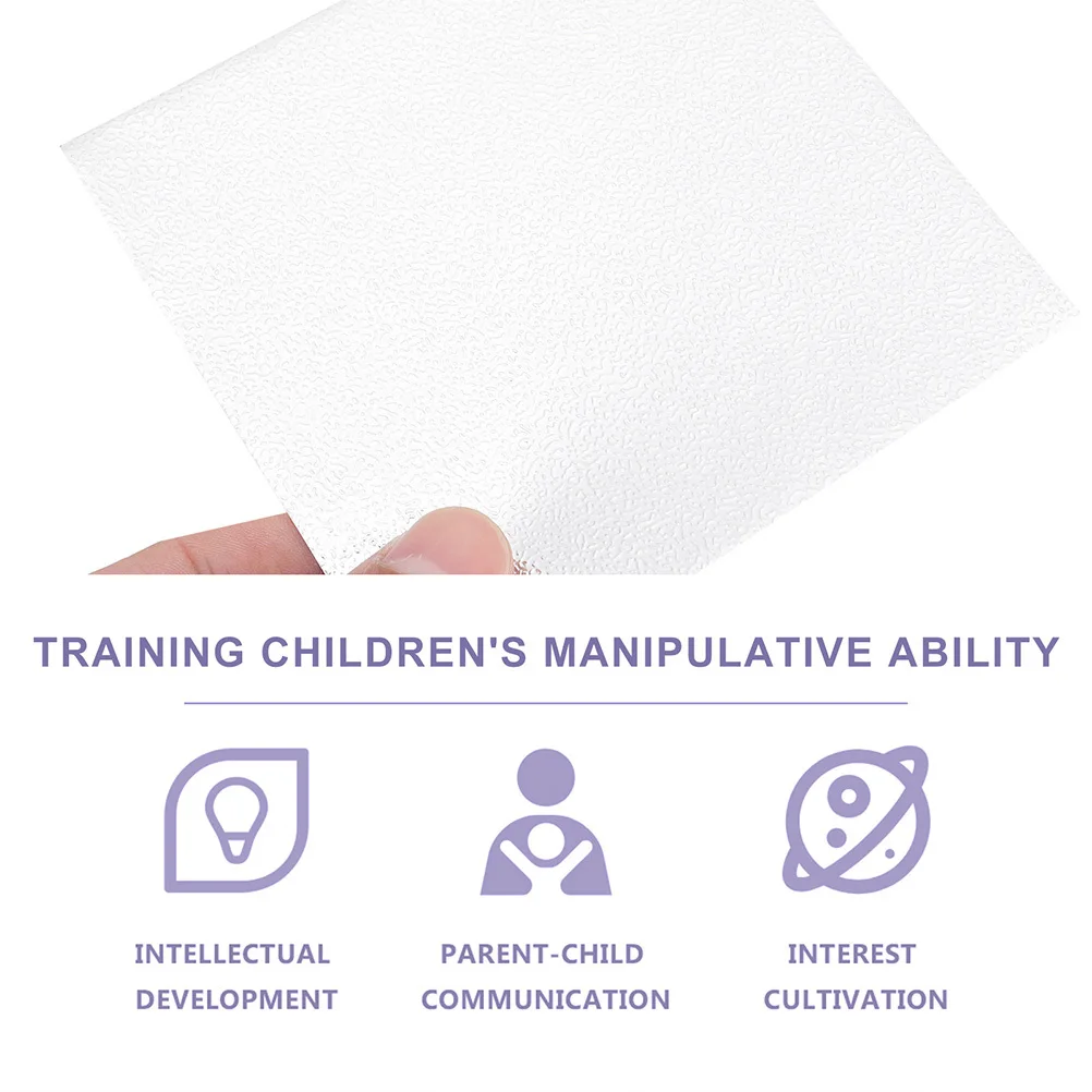 100 Lembar Kertas Pearlescent Bermotif Satu Sisi untuk Kerajinan Lipat Kreatif Dekoratif DIY